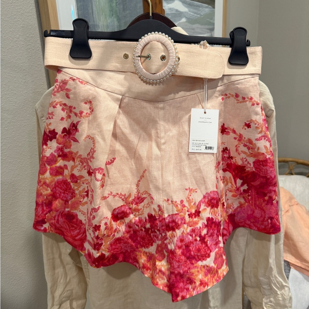 Zimmermann Floral Print Women Shorts